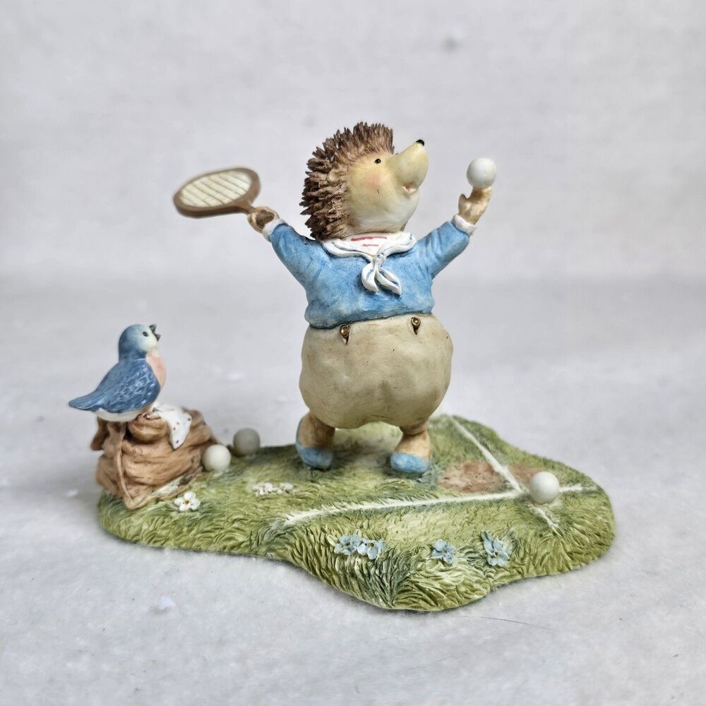 Villeroy & Boch Foxwood Tales Sports Willy Hedgehog Matchball #22 1996 W Tin